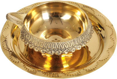 3% OFF on Exotic India Bronze Table Diya