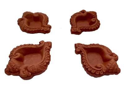 34% OFF on Luxury Gifts By Nikki Terracotta Table Diya Set