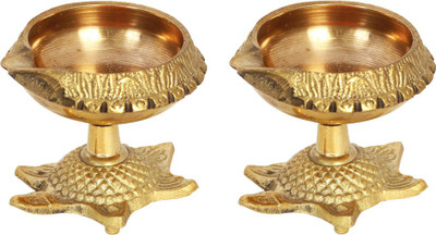 65% OFF on MA Design Hut Brass Table Diya Set