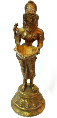 4% OFF on Maharaja Crafts Traditional Brass Table Diya 4% OFF on Maharaja Crafts Traditional Brass Table Diya