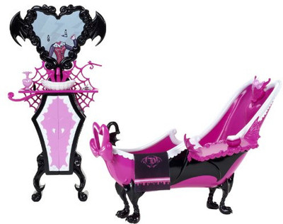 Mattel X3660 Monster High Draculaura Powder Room Playset
