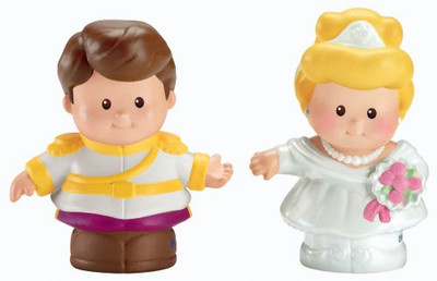 Fisher-Price Little People Cinderella and Prince Charming Fisher-Price Little People Cinderella and Prince Charming