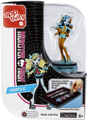 Mattel Monster High Apptivity Finders Creepers Lagoona Blue Figure