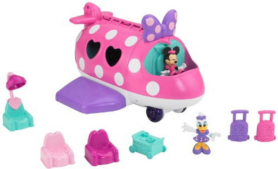Fisher-Price Disney Minnie Mouse Bowtique Polka Dot Jet Fisher-Price Disney Minnie Mouse Bowtique Polka Dot Jet