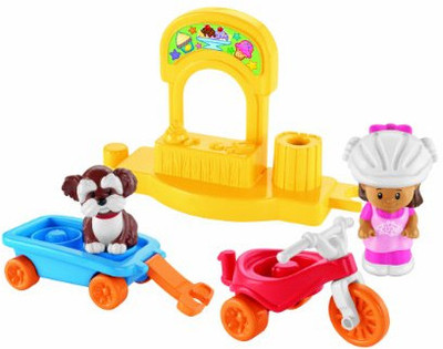 Fisher-Price Little People Trike and Wagon Playset Fisher-Price Little People Trike and Wagon Playset