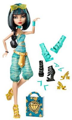 Mattel Cleo De Nile Doll & Shoe Collection Mattel Cleo De Nile Doll & Shoe Collection