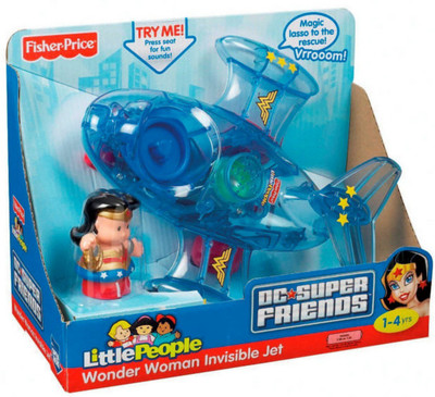 Fisher-Price Little People DC Super Friends Wonder Woman Jet