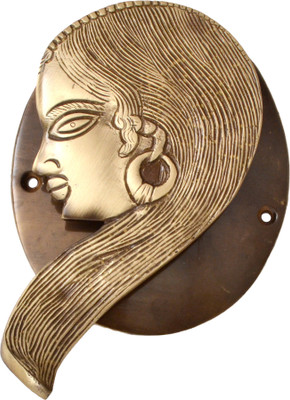 41% OFF on Handecor Tribal Lady Plate Base Brass Door Knocker Antique Brass 41% OFF on Handecor Tribal Lady Plate Base Brass Door Knocker Antique Brass