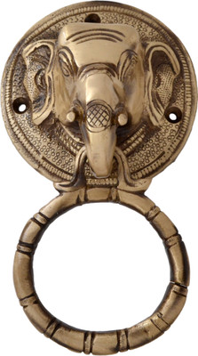 27% OFF on Handecor Elephant Face Brass Door Knocker Antique Brass 27% OFF on Handecor Elephant Face Brass Door Knocker Antique Brass