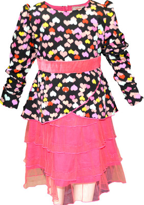 49% OFF on Via Italia Baby Girl's Peplum Dress