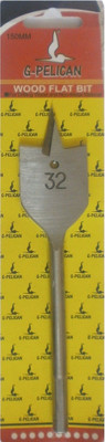 20% OFF on G-Pelican Flat Wood Drill Bit-Width 32mm, Length 150mm Paddle Bits Pack of 1 20% OFF on G-Pelican Flat Wood Drill Bit-Width 32mm, Length 150mm Paddle Bits Pack of 1