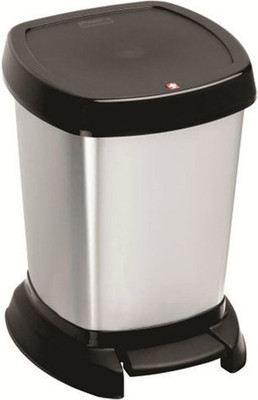 2% OFF on Rotho Princeware Cosmetic Steel Dustbin Silver 2% OFF on Rotho Princeware Cosmetic Steel Dustbin Silver