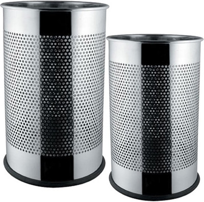 3% OFF on King International Hygeine 8x12=10x14 Perforated Open bin Stainless Steel Dustbin Steel, Pack of 2 3% OFF on King International Hygeine 8x12=10x14 Perforated Open bin Stainless Steel Dustbin Steel, Pack of 2