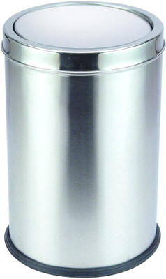 19% OFF on Silver Queen Stainless Steel Dustbin Grey 19% OFF on Silver Queen Stainless Steel Dustbin Grey