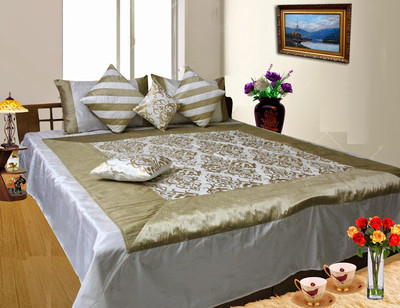 48% OFF on Dekor World Double Velvet, Cotton, Polyester Duvet Cover