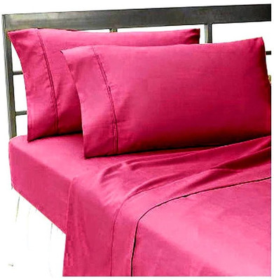 25% OFF on Amrich Cotton Solid Queen Fitted Bedsheet 25% OFF on Amrich Cotton Solid Queen Fitted Bedsheet