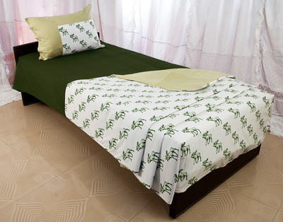 18% OFF on Tangia Single Cotton Duvet Cover