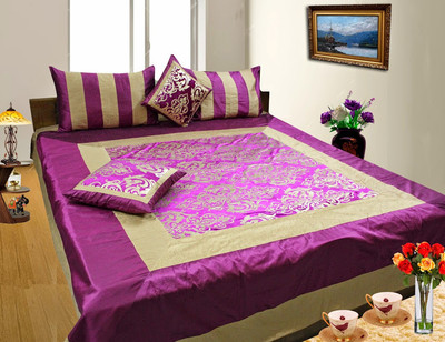 42% OFF on Dekor World Double Velvet, Cotton, Polyester Duvet Cover