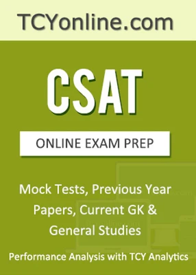 TCYonline CSAT - Online Exam Prep 9 Month Pack Online Test Voucher