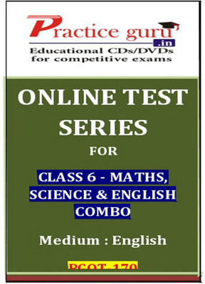 Practice Guru Series for Class 6 - Maths, Science & English Combo Online Test Practice Guru Series for Class 6 - Maths, Science & English Combo Online Test