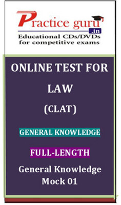 Practice Guru Law (CLAT) General Knowledge Full-length General Knowledge Mock 01 Online Test
