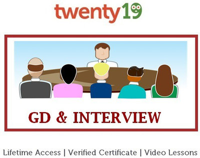 Twenty19 Group Discussion and Interview Certification Course Twenty19 Group Discussion and Interview Certification Course