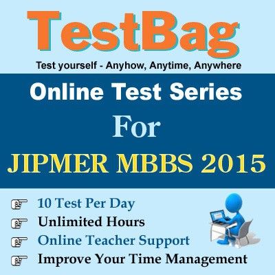TestBag JIPMER MBBS 2015 Online Test
