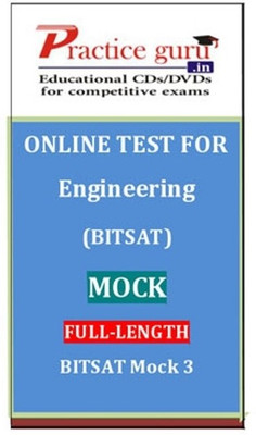 Practice Guru Engineering (BITSAT) Mock Full-length BITSAT Mock 3 Online Test
