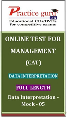 Practice Guru Management (CAT) Full-length - Data Interpretation - Mock - 05 Online Test