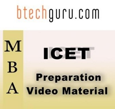 Btechguru ICET - MBA Preparation Video Material Online Course