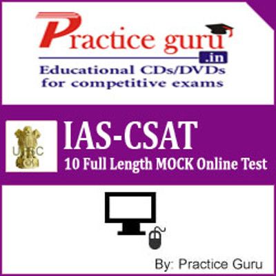 Practice Guru IAS-CSAT - 10 Full Length MOCK Online Test Practice Guru IAS-CSAT - 10 Full Length MOCK Online Test