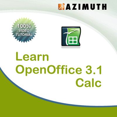 Azimuth Learn OpenOffice 3.1 Calc Online Course