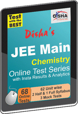 Disha Publication JEE Main - Chemistry with Insta Results & Analytics Online Test