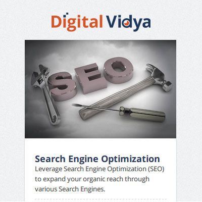 Digital Vidya SEO : Search Engine Optimization Certification Course Digital Vidya SEO : Search Engine Optimization Certification Course