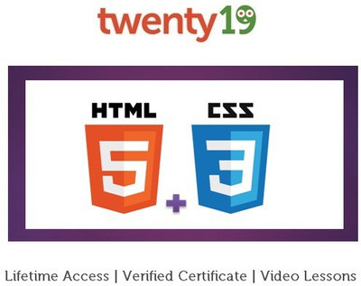 Twenty19 Learn to Build Websites with HTML and CSS Certification Course Twenty19 Learn to Build Websites with HTML and CSS Certification Course