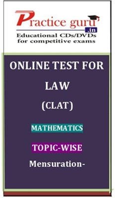 Practice Guru Law (CLAT) Mathematics Topic-wise Mensuration Online Test