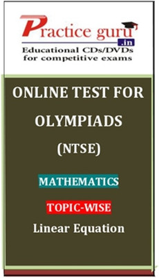Practice Guru Olympiads (NTSE) Mathematics Topic-wise Linear Equation Online Test