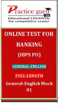Practice Guru Banking (IBPS PO) General - English Full-length General - English Mock 01 Online Test Practice Guru Banking (IBPS PO) General - English Full-length General - English Mock 01 Online Test
