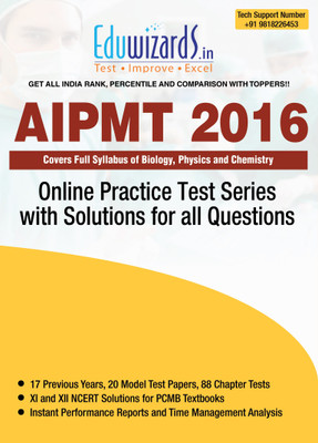 Eduwizards AIPMT 2016 Online Test Series Online Test Eduwizards AIPMT 2016 Online Test Series Online Test