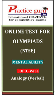 Practice Guru Olympiads (NTSE) Mental Ability Topic-wise Analogy (Verbal) Online Test