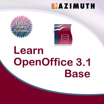 Azimuth Learn OpenOffice 3.1 Base Online Course