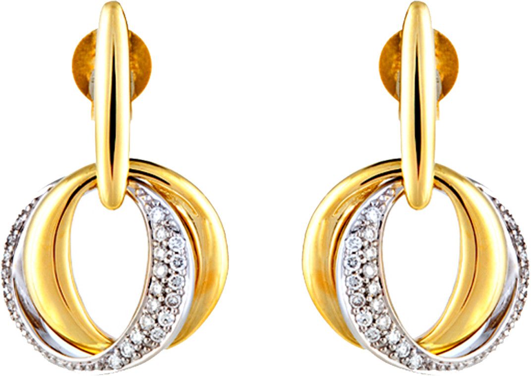 10% OFF on JacknJewel 18K Yellow Gold Plated 18 K Gold Stud Earring