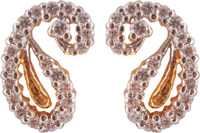 7% OFF on Saloni Jewels TA-192 18 K Diamond Gold Stud Earring