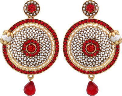 70% OFF on Vendee Fashion Ethnic Design Zinc Drop Earring