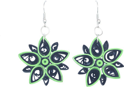 Kalarasika Floral Paper Dangle Earring Kalarasika Floral Paper Dangle Earring