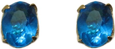 44% OFF on Vinayak topsstbluetopaz 18K Yellow Gold Plated Cubic Zirconia Alloy Stud Earring 44% OFF on Vinayak topsstbluetopaz 18K Yellow Gold Plated Cubic Zirconia Alloy Stud Earring