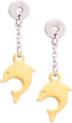 69% OFF on Vendee Fashion Designer Steel Dangle Earring
