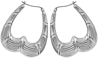 15% OFF on Exotic India Designer Sterling Silver Hoop Earring 15% OFF on Exotic India Designer Sterling Silver Hoop Earring