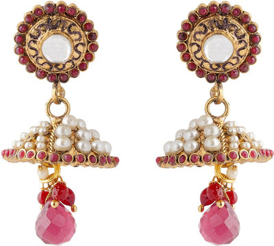 30% OFF on moKanc Fine Craftsmanship Brass Jhumki Earring 30% OFF on moKanc Fine Craftsmanship Brass Jhumki Earring
