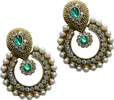 40% OFF on Unicorn Ethnic Yellow Gold Plated Alloy Dangle Earring 40% OFF on Unicorn Ethnic Yellow Gold Plated Alloy Dangle Earring